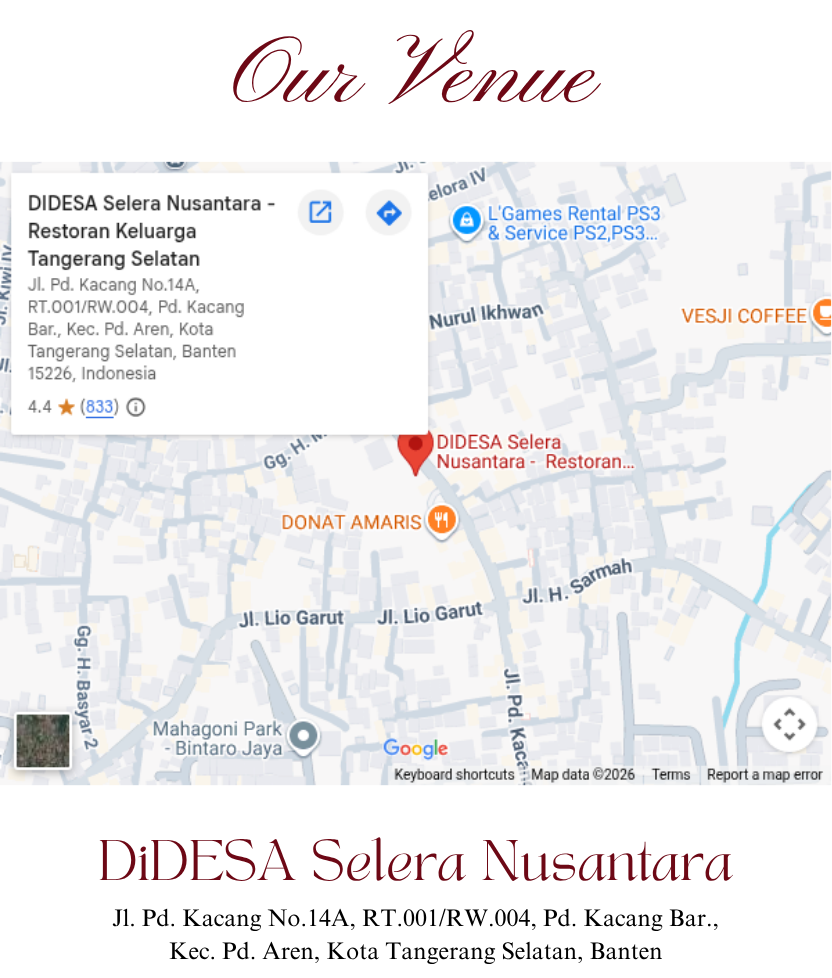 Our venue